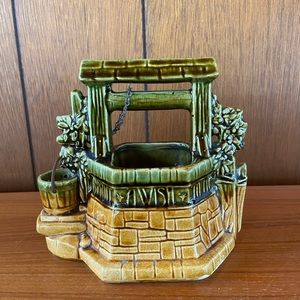 Vintage McCoy Wishing Well Planter